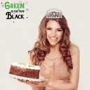 Witch Hat and Princess Crown Set Halloween Cosplay Accessories Queen Crown and Black Wizard Hats for Pink Green Party Favors Birthday Dress up Costume