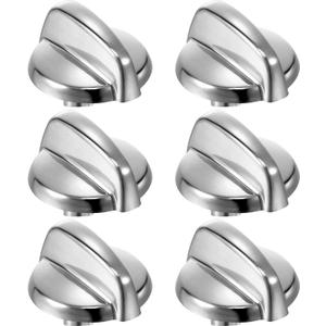 WB03T10325 Knobs Burner Control Knobs Compatible with General Electric GE Range Cooktop 2691864 PS3510510(6 Packs)