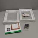 8x10 Floating Canvas Frames (2 Pack) - 0.9" Rabbet Depth Art Frame for Diamond Painting & Living Room Decor (White)