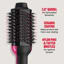 REVLON One-Step Volumizer Hair Dryer and Styler Easy Salon-Style Blowouts Less Frizz, More Shine, and Reduced Heat Damage, for All Hair Types and Lengths (Black)