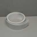 82.5" x 3.5" White PVC Vertical Blind Replacement Slats Curved Smooth (5 Pack)