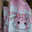 Littleforbig Adult Printed Diaper 2 PCS - Baby Usagi Cute Diaper (Large 36"-48")