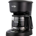 Mr. Coffee 5-Cup Programmable Coffee Maker, 25 oz. Mini Brew, Black