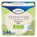 TENA Sensitive Care Female Incontinent Pad Regular Length 9" L 54358,, 144 Ct  (24 Count (pack of 6))