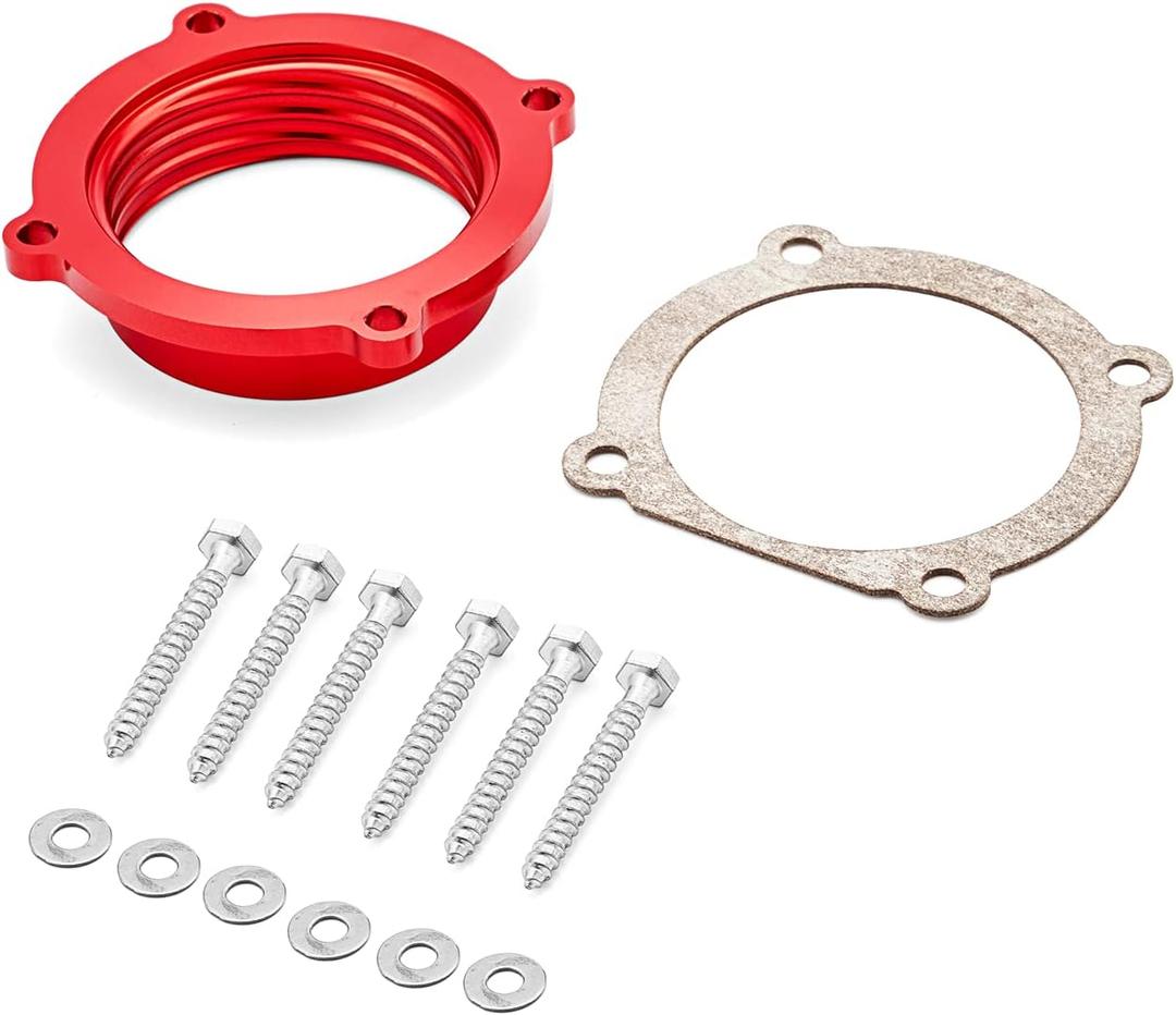 Wsays Throttle Body Spacer 3.6L Compatible with Jeep Wrangler JK JL Gladiator JT 2012-2025