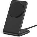 Mag.Safe Charger - iPhone Charger Stand, Fast Magnetic Wireless Charger for iPhone 17/16/15/14/13/12 Series - Black