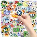 5 x Soccer Party Favors - 100 PCS Soccer Stickers for Kids | 2026 World Game Cup Merchandise Gifts Activities Birthday Toys Games Crafts for Goodie Bags Gift Bags