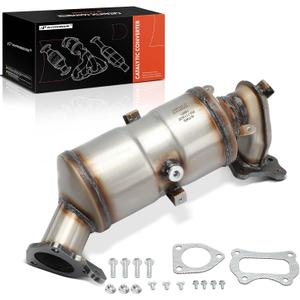 A-Premium Front Catalytic Converter with Gasket Kit Direct-Fit Compatible with Honda Civic 2016 2017 2018 2019 2020 2021, 2.0L, E.P.A. Compliant