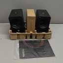 Kanto ORA4 140W Powered Reference Speakers with Bluetooth 5.0 and USB-C Input | 4 Woofers with Deep Bass Extension | Bi-Amplified | 80 Hz Automatic Crossover | Reference Quality Sound | Pair | Black