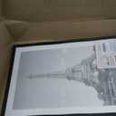 upsimples 13x19 Picture Frame, Display Pictures 11x17 with Mat or 13 x 19 Without, Wall Hanging Poster Frames, Black, 1 Pack