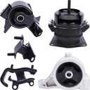 Set of 5 Engine Motor Mount Compatible with 2001-2005 Pilot 3.5L V6 Replacement for A4519HY A6582 A6579 A4551 A4523