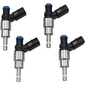 06F906036A Fuel Injectors 4pcs Compatible with A3 A4 S3 2.0L I4 TT 2.0L I4 Quattro 2.0L I4 Turbo, for Jett-a Passa Golf GTI 2.0L I4 Direct Fuel Injector Replacement OE Number 0261500020