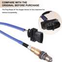 Oxygen Sensor Upstream Fits for Chevy Cruze 2011-2016, Trax 2015-2021, Sonic 2012 2013 2017-2020, for Buick Encore 2013-2021 1.4L Turbo, O2 Sensor Replace 213-4764, 234-4529, 55572993