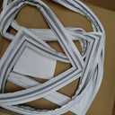 UPGRADED 242193206 Refrigerator Door Gasket Compatible with Frigidaire Door Gasket White, Refrigerator Door Seal For Kenmore Refrigerator Door Gasket FFTR1821TW0 FFTR1814TW0 FFTR1814TWG FFTR1831QP2