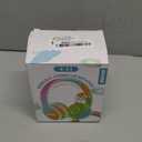 MIDOLA Kids Headphones Bluetooth 5.4 Wireless 68H Play Time Volume Limit 85/94dB Over-Ear Foldable Headset,Type-C Fast Charging,with Wired Aux Mic for Toddler Child Pad Tablet Black