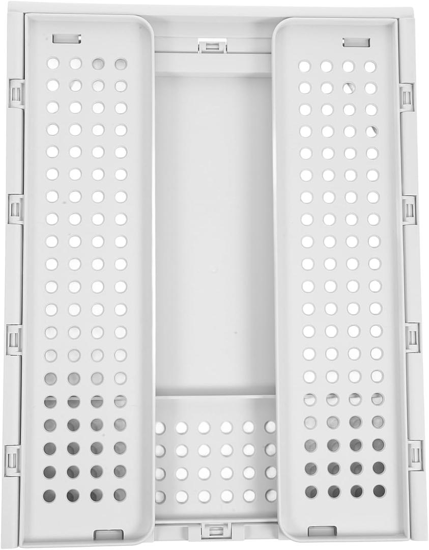 Garneck Stackable Clothes Organizer Box Drawer Type Storage Organizer Pull Out Ventilated for Easy Use