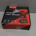 CordlessLeafBlowerElectric Leaf Blower for Lawn Care 560 CFMHandheld Blower Portable with Battery and Charger with 21V4.0Ah2 Batteries, Lightweight Blower for Patio Cleaning dust Red