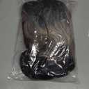 FAELBATY Short Brown Ombre Grey Wig Short Wave Bob Wigs for Women With Bangs Shoulder Length Synthetic Cosplay Party Wig for Girls Costume Wigs (12" 60R) (Ombre Black to White Blonde)