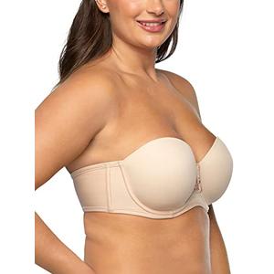 Vanity Fair womens Beauty Back Smoothing Strapless (34b - 44dd) Bra, Rose Beige, 40C US