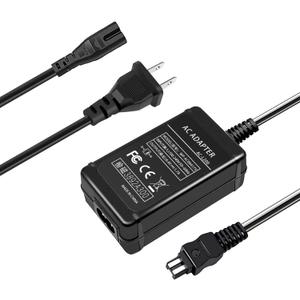 TKDY AC-L200 Charger for Sony Handycam Camcorder, Compatible with DCR-DVD DCR-HC DCR-SR DCR-SX, HDR-CX HDR-HC HDR-PJ HDR-SR HDR-XR HDR-UX HDR-TD, NEX-VG DSC-HX FDR DEV Series Power Adapter.