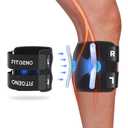 Fit Geno Sciatica Pain Relief Devices: Upgraded ReActive Plus Sciatica Pain Relief Brace  Sciatic Nerve Brace with Dual Pressure Pads Targeted Compression for Maximum Relief - Unisex (Black)
