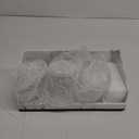 Bathroom Counter Organizer with 3PCS Qtip Holder, Marble Toothbrush Holders for Bathrooms, Bathroom Organizers and Storage with Drain Holes, Electric Toothbrush Holder, Vanity Organizer (Black)