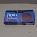 S SATC 72 PCS 5 Inch 8 Hole Hook and Loop Adhesive Sanding Discs Sandpaper for Random Orbital Sander 40 60 80 120 180 240 320 Grits