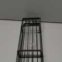 Kitsure Shower Caddy - 2 Pack, No Drilling Shower Organizer with 8 Hooks, Rustproof Stainless Steel Shower Shelf for Inside Shower, Wall Mounted Shower Rack for Bathroom, Kitchen, Black (X-Large)