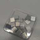 20 Piece Element Cube Set 0.39 Density Metal Cube Set 10mm Up to 99.99% Purity, Tungsten Cube, Bismuth and 18 More for Students Teacher Science Lover Collection&DIY (20)