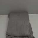 Bare Home 100% Organic Cotton Jersey Sheet Set, Ultra Soft, 100% Cotton - Sheet Set & Pillowcase - Deep Pocket Bed Sheets (Twin, Grey)