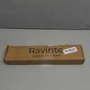 Ravinte 5 Pack 10 Inch Solid Square Cabinet Pulls - Brushed Nickel Handles for Kitchen Cabinets & Drawers (10" Hole Center)