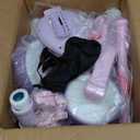 5 in 1 Toddler Tricycle with Steering Push Handle for 1 2 3 4 Years Old, Kids Trike with Removable Pedals, First Riding Toy Birthday Christmas Gift for Girls Boys, Pink