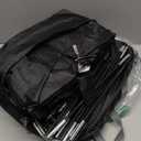 Bike Storage Tent,for 2-10 Bikes, 118 x 86 x 72 in Outdoor Portable Bike Storage Tent, 210D Oxford Fabric PU4000 Waterproof, 2 Rolling Doors, for Motorcycles or Large Motorcycles, Without Floor