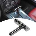 T-Handle Metal Gear Shift Knob for 2008-2014 Jeep Wrangler,2011-2014 Liberty/Durango,2011-2013 Grand Cherokee,2009-2014 Dodge Ram (Gun Color)