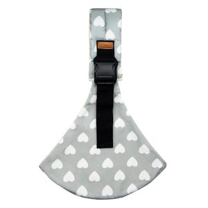 Baby Sling Carrier Newborn to Toddler Adjustable One-Shoulder Design with Hip Seat Support, Labor-Saving Baby Wraps Carrier 10-30 lbs(Heart) (Classic)