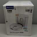 Teendow D20S Max+ Robot Vacuum and Mop, 8000Pa Suction for Pet Hair, with Self-Emptying Dock and Pet Grooming Parts, 10 Weeks Hands-Free Cleaning, PreciSense LiDAR Navigation, App & Voice Control