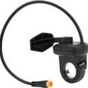 Keenso Electric Thumb Throttle Grip, Speed Governing Thumb Throttle Grip for Motorcycle Riders, Custom Builds