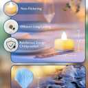 2 x Homemory Rose Petals and Candles Set for Romantic Decorations Special Night, 2000 Pcs Blue Rose Petals with 24 Pcs LED Heart Candles Lights for Proposal, Anniversary, Birthday, Wedding Decor