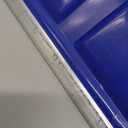 Heavy Duty Snow Shovel with D-Grip Handle Aluminum Strip Ergonomic Design for Driveway Car Garage and Home Garden Outdoor Use (Blue)