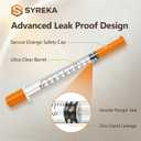 0.5ml 31G 5/16" 100 Pack, Laboratory Tool, Thin Wall Smooth Flow Clear Marks
