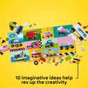 LEGO Classic Creative Vehicles, Colorful Construction Brick Building Kit with Ice Cream Truck, Police Car Toy, Model City Cars and More, Gift or Car Toy for Boys, Girls and Kids Ages 5 and Up, 11036