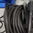 5000PSI Pressure Cleaner 4.0 GPM Adjustable Pressure,4.0 GPM Power Cleaner with Foam Cannon,4 Nozzles,33FT Hose and 500ml Soap Bottle for Home/Cars/Driveways/Patios/Fences(Blue)