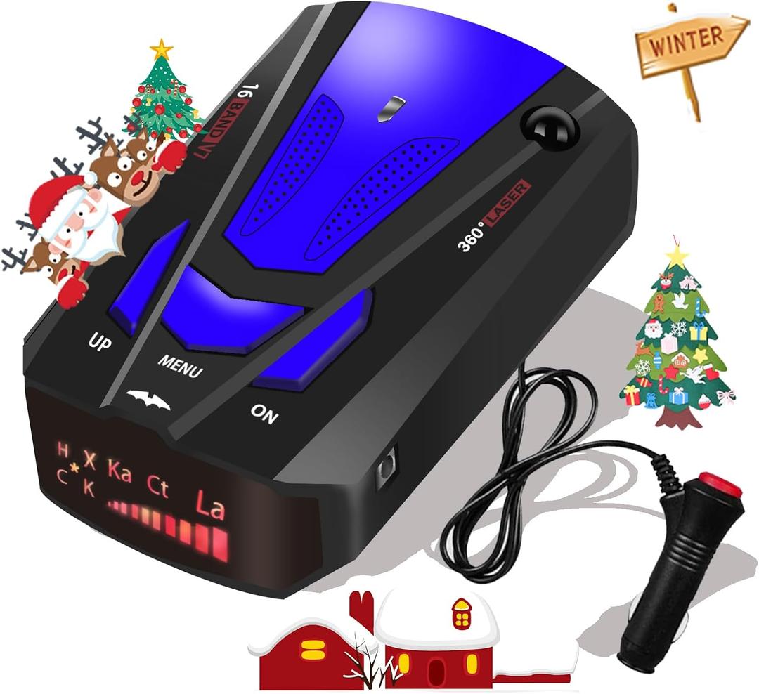 2025 Newly Driving Aids, Radarr for Car Detection with Mute Memory, City/Highway Mode, Long Range Tracking, LED Display, Ideal for Cars051224