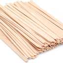 ANTETOK Wooden Coffee Stirrers - Coffee Stir Sticks 7.5 Inch,100pcs Disposable Birch Wood Coffee/Beverage Stirrers,Swizzle Drink Sticks,Coffee Bar Accessories