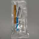 DIYSELF Exacto Knife, 2 Exacto Knives with 40 Spare Exacto Blades, Craft Knife, Hobby Knife, Precision Exacto Knife Set for Crafts, Arts, Modeling, Scrapbooking (#11#16#17), Wood Carving Tools (Gold-blue)