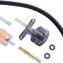1Set Gasoline Tap Fuel Valve Filter Kits Compatible for Suzuki DR200 DR250 DR350 DR350S DR650S DR650SE