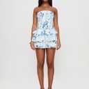 Princess Polly Women's Sunkiss Frill Mini Dress Size 0