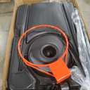 Lifetime Height Adjustable Portable Basketball System, 44 Inch Backboard (Black/Orange)