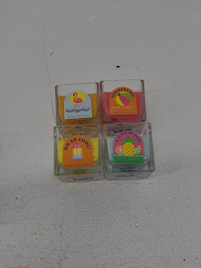 Candle Mixed Pack of 4