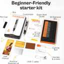 Customizer Engraving Pen (Formerly Culiau): Ultimate Cordless Portable Tool for Artists & DIYers - Engrave 50+ Surfaces - Beginner Friendly - Rechargeable - Free 30 Bits & Mastery Guide